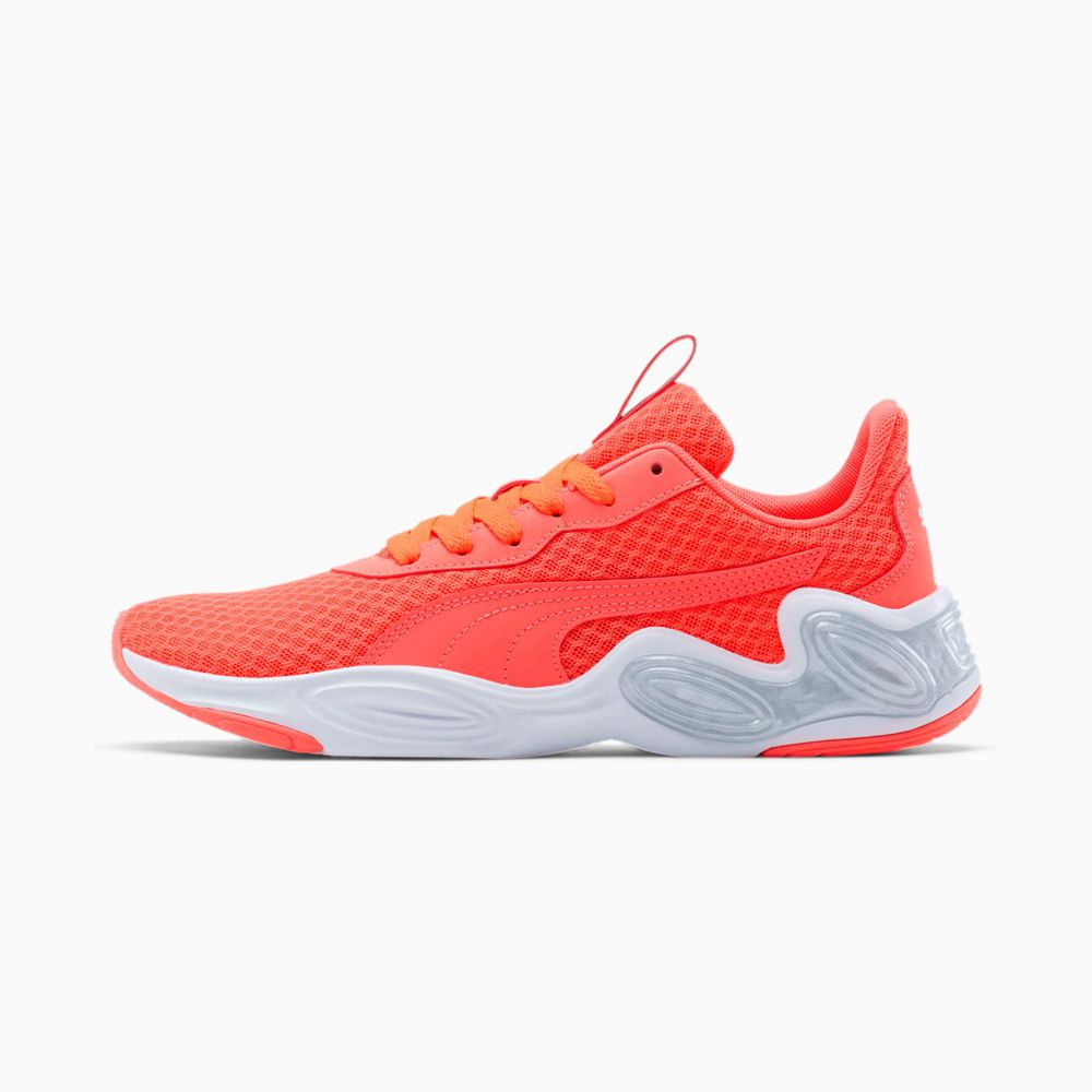 Puma CELL Magma Shimmer Női Edzőcipő - Rózsaszín/Metal Titán ( Hungary - AQFDY2689 )